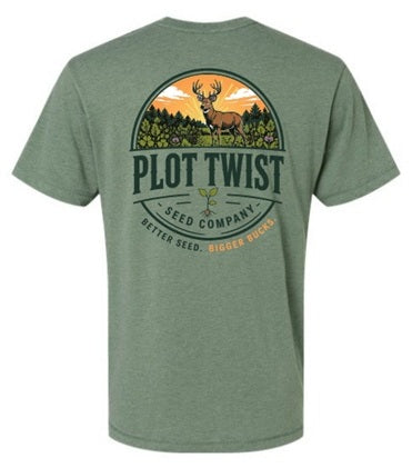 Plot Twist T-Shirt (Sunset Basil)