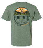 Plot Twist T-Shirt (Sunset Basil)