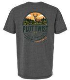 Plot Twist T-Shirt (Sunset Washed Black)