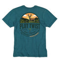 Plot Twist T-Shirt (Sunset Oceanside)