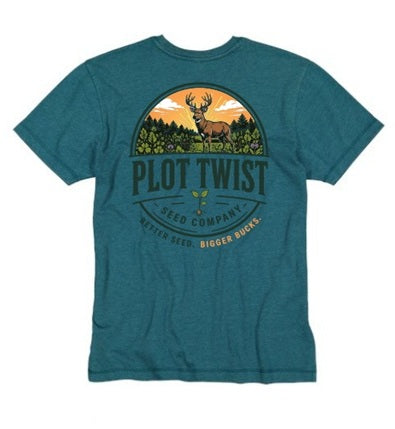 Plot Twist T-Shirt (Sunset Oceanside)