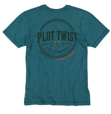 Plot Twist T-Shirt (Seed Logo Oceanside)