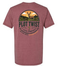 Plot Twist T-Shirt (Sunset Rouge)