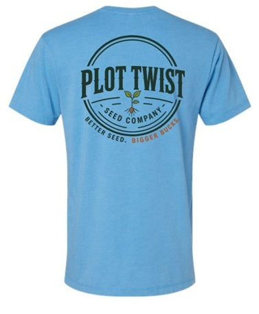 Plot Twist T-Shirt (Seed Logo Tradewind)