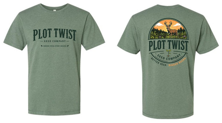 Plot Twist T-Shirt (Sunset Basil)
