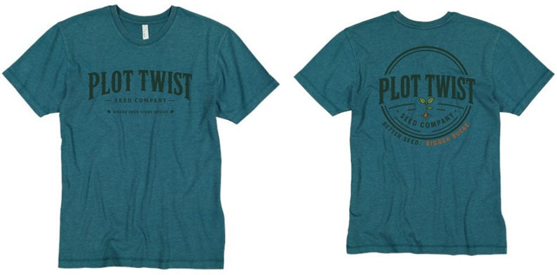 Plot Twist T-Shirt (Seed Logo Oceanside)