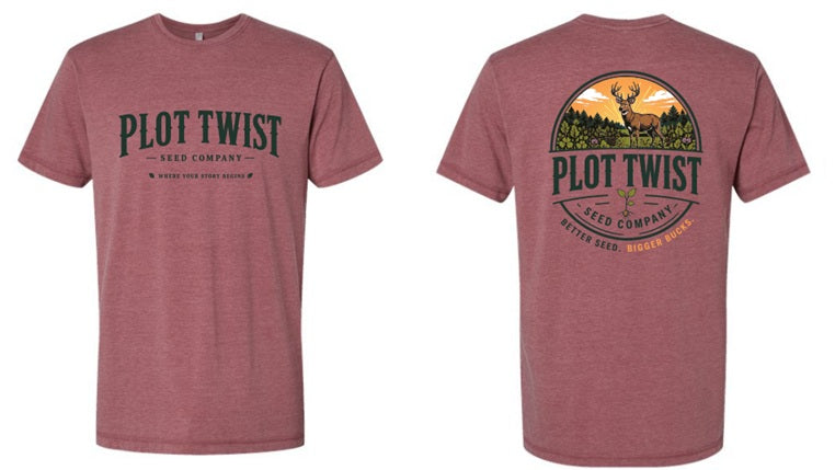 Plot Twist T-Shirt (Sunset Rouge)