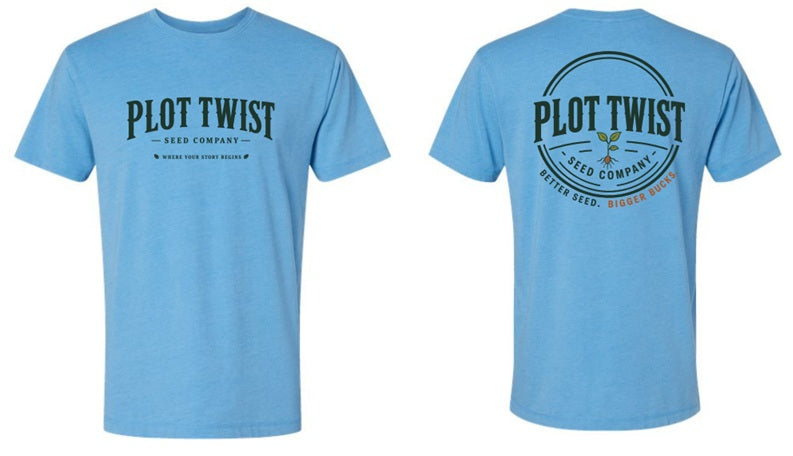 Plot Twist T-Shirt (Seed Logo Tradewind)